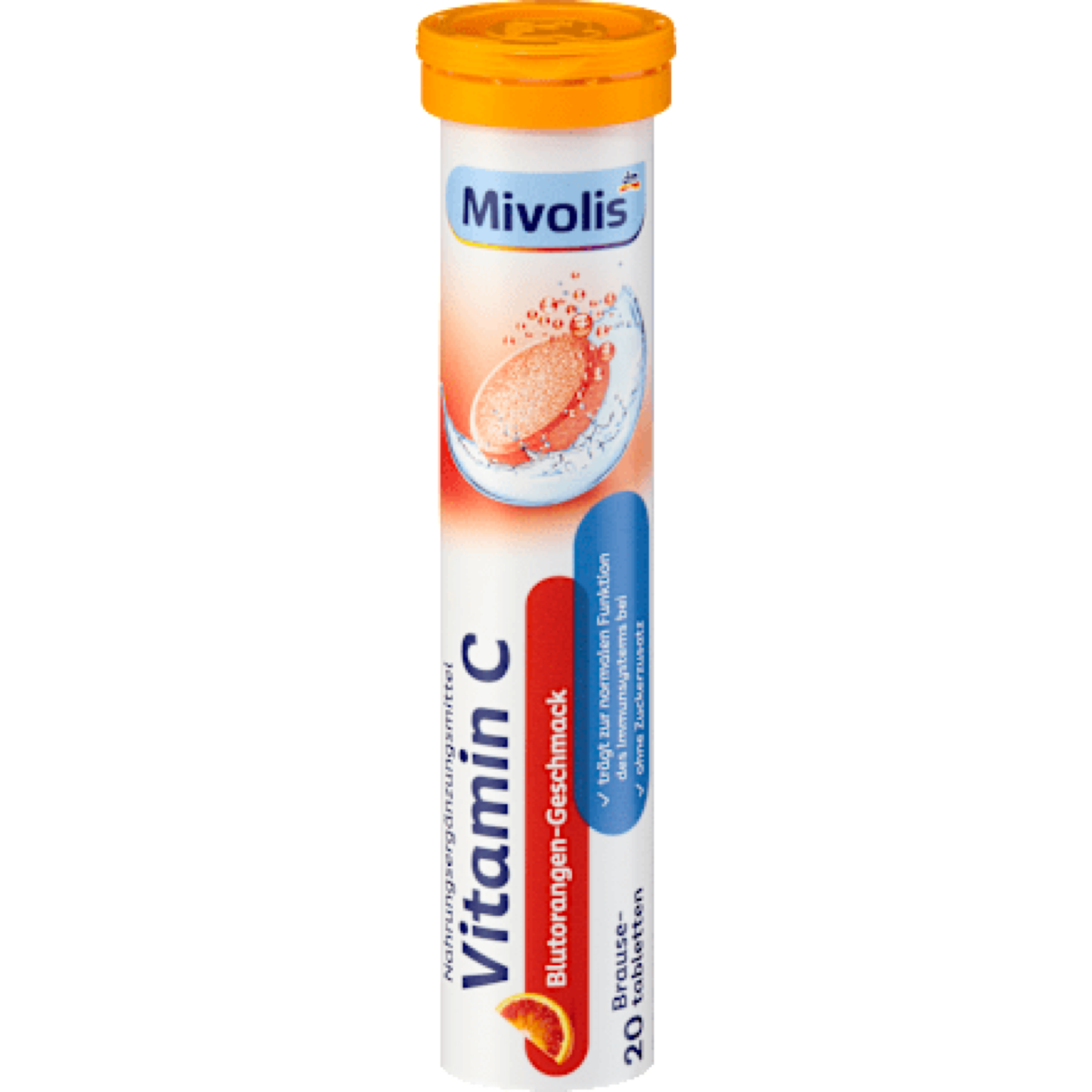 Mivolis Vitamin C effervescent tablets, 20 pieces, 82 g