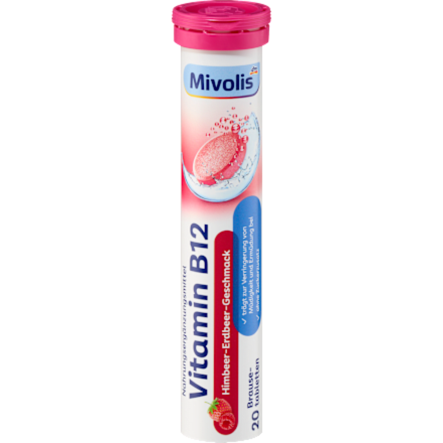 Mivolis Vitamin B12 Effervescent Tablets, 20
