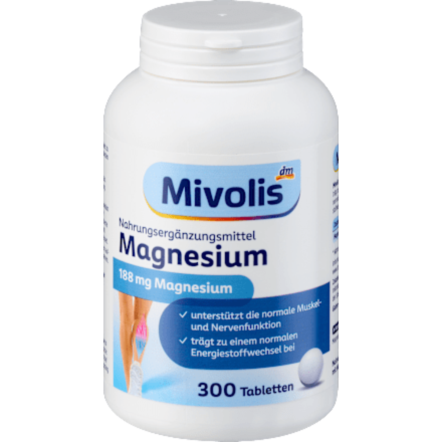 Mivolis Magnesium, tablets 300 pcs., 210 g