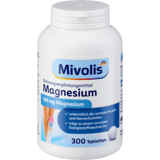 Mivolis Magnesium, tablets 300 pcs., 210 g