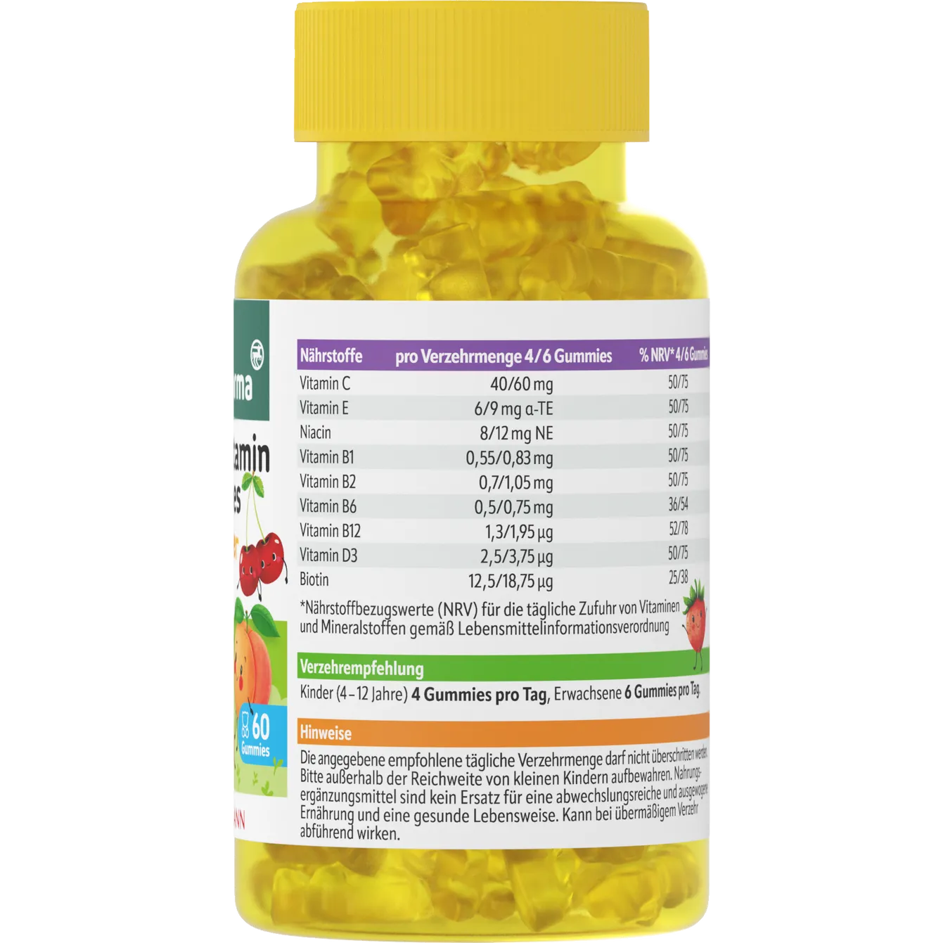 altapharma Multivitamin Gummies for Children 60 gummies