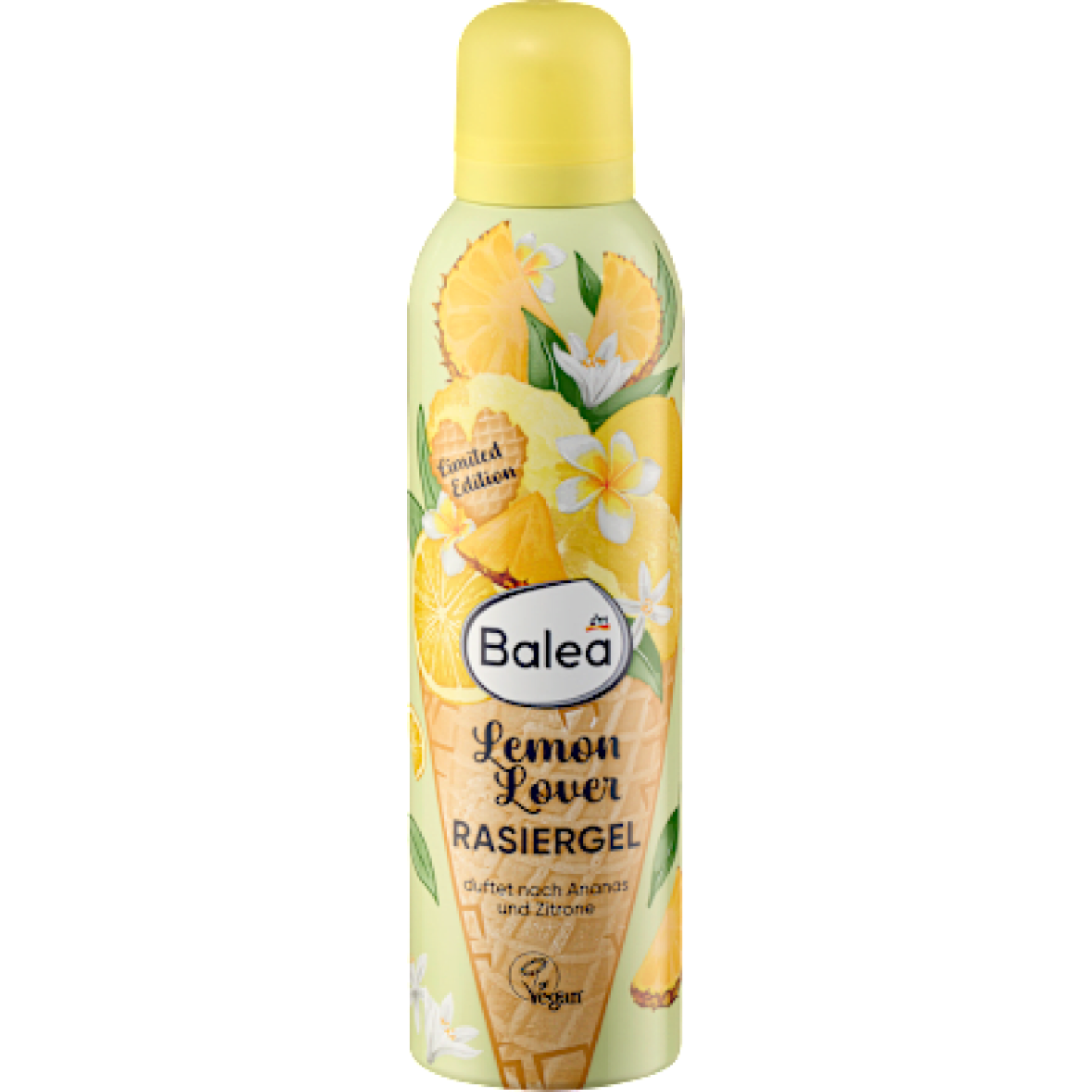 Balea Lemon Lover Shaving Gel, 200 ml