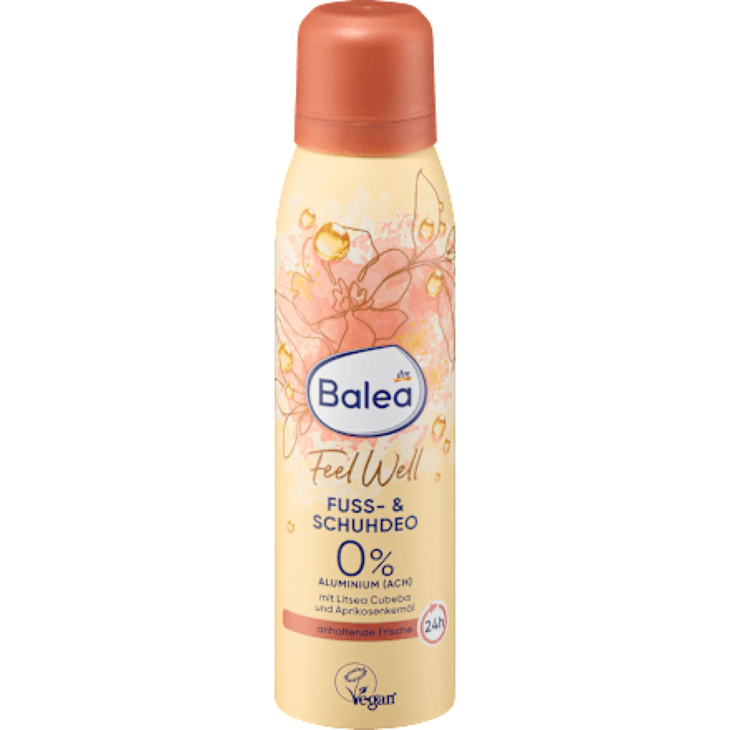 Balea Feel Well Foot & Shoe Deodorant, 150 ml
