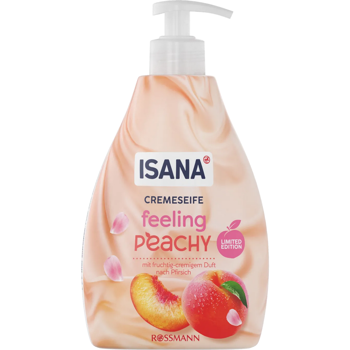 ISANA Cream soap Feeling Peachy 500 ml
