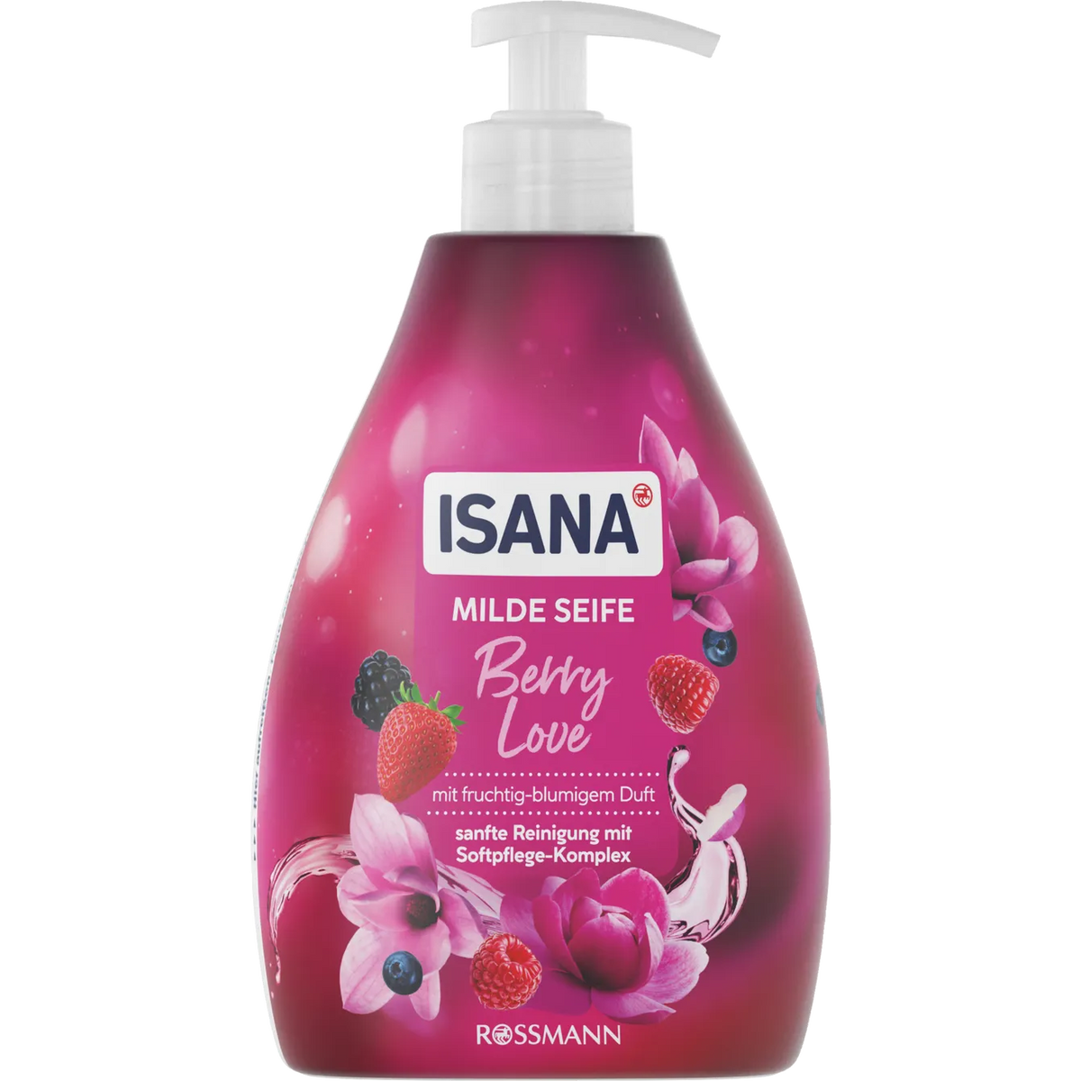 ISANA Mild Soap Berry Love 500 ml