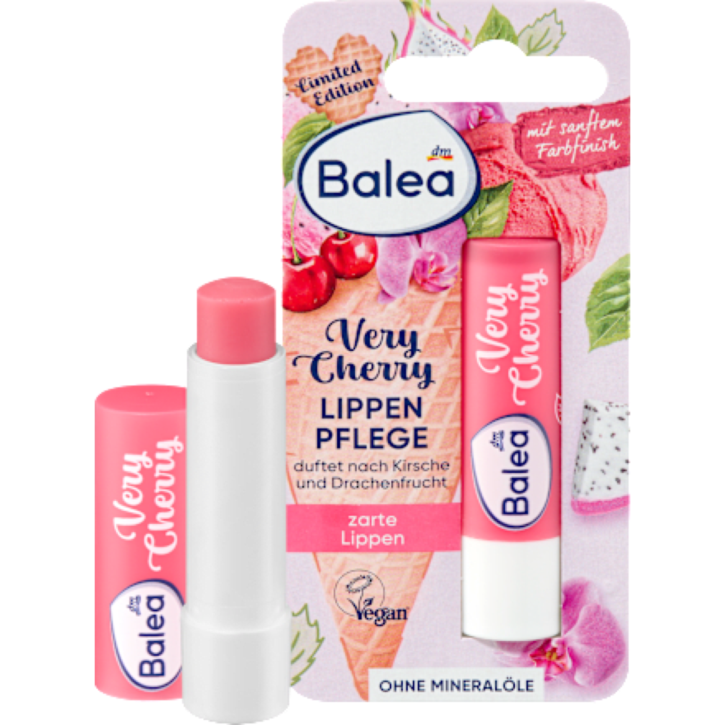 Balea Very Cherry Lip Balm, 4.8 g