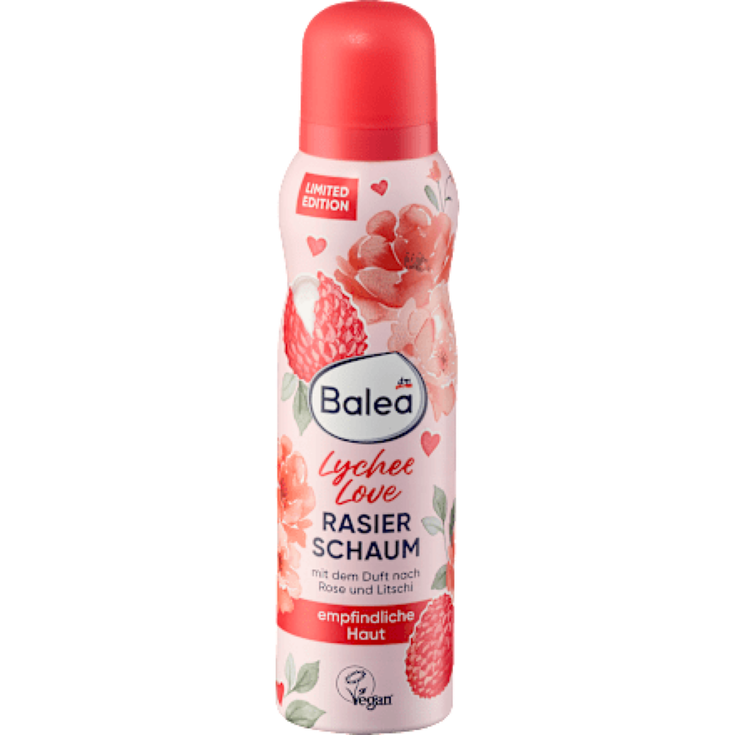 Balea Lychee Love shaving foam, 150 ml