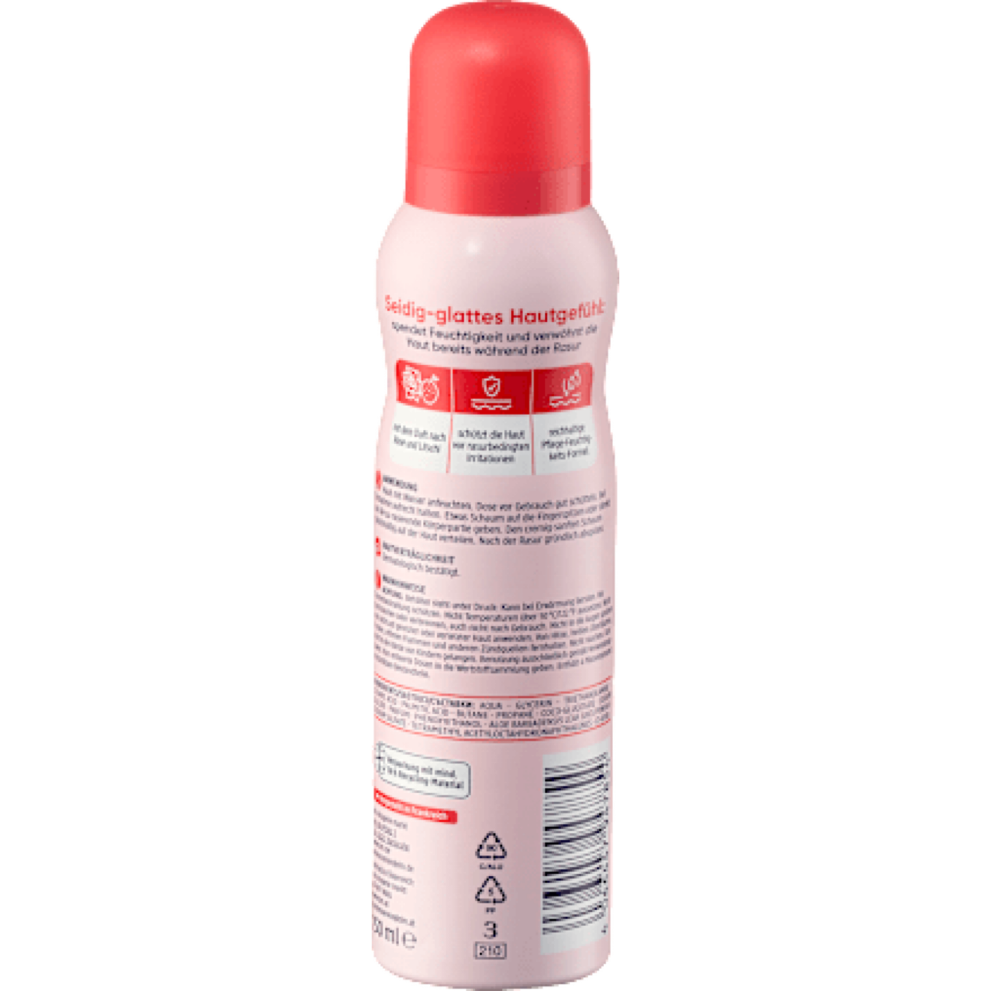 Balea Lychee Love shaving foam, 150 ml