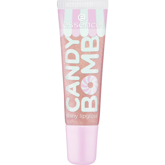 Essence Candy Juicy Bomb shiny lip gloss 01 Cotton Candy