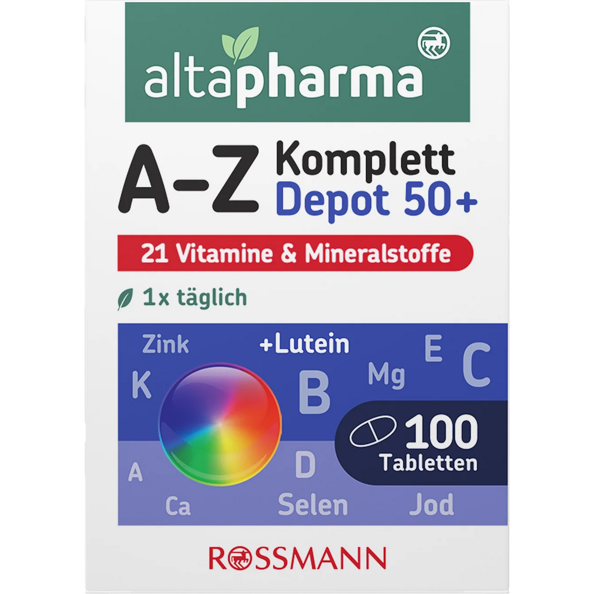 Altapharma AZ Depot from 50 100 tablets