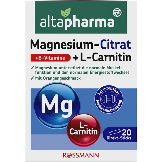 Altapharma Magnesium citrate + L-carnitine 20 sticks