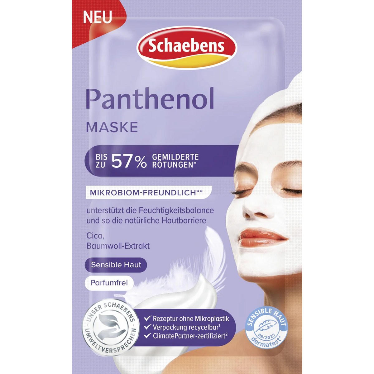 Schaebens Panthenol mask 2x5 ml