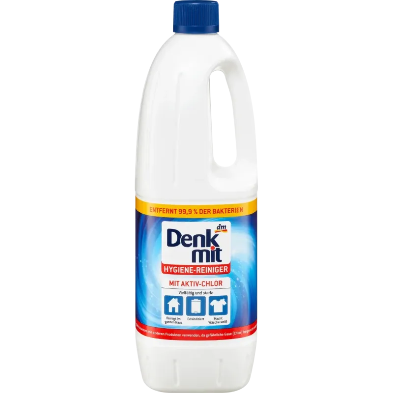 Denkmit Hygienic cleaner with active chlorine, 1.5L