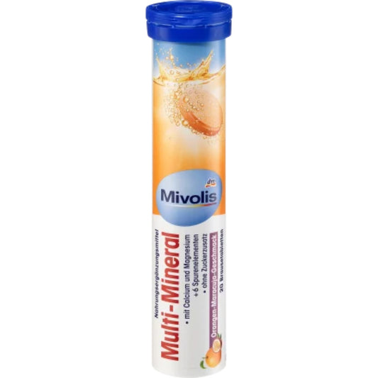 Mivolis Multi-Mineral effervescent tablets 20 pieces, 20 g