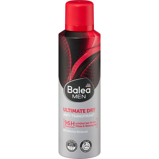 Balea MEN Antitranspirant Deospray Ultimate Dry, 200 ml