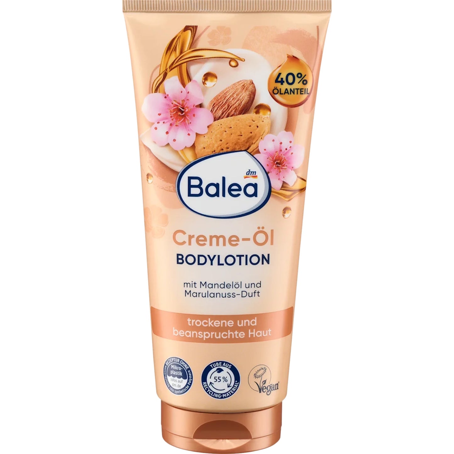 Balea Body lotion cream-oil almond oil, 200 ml