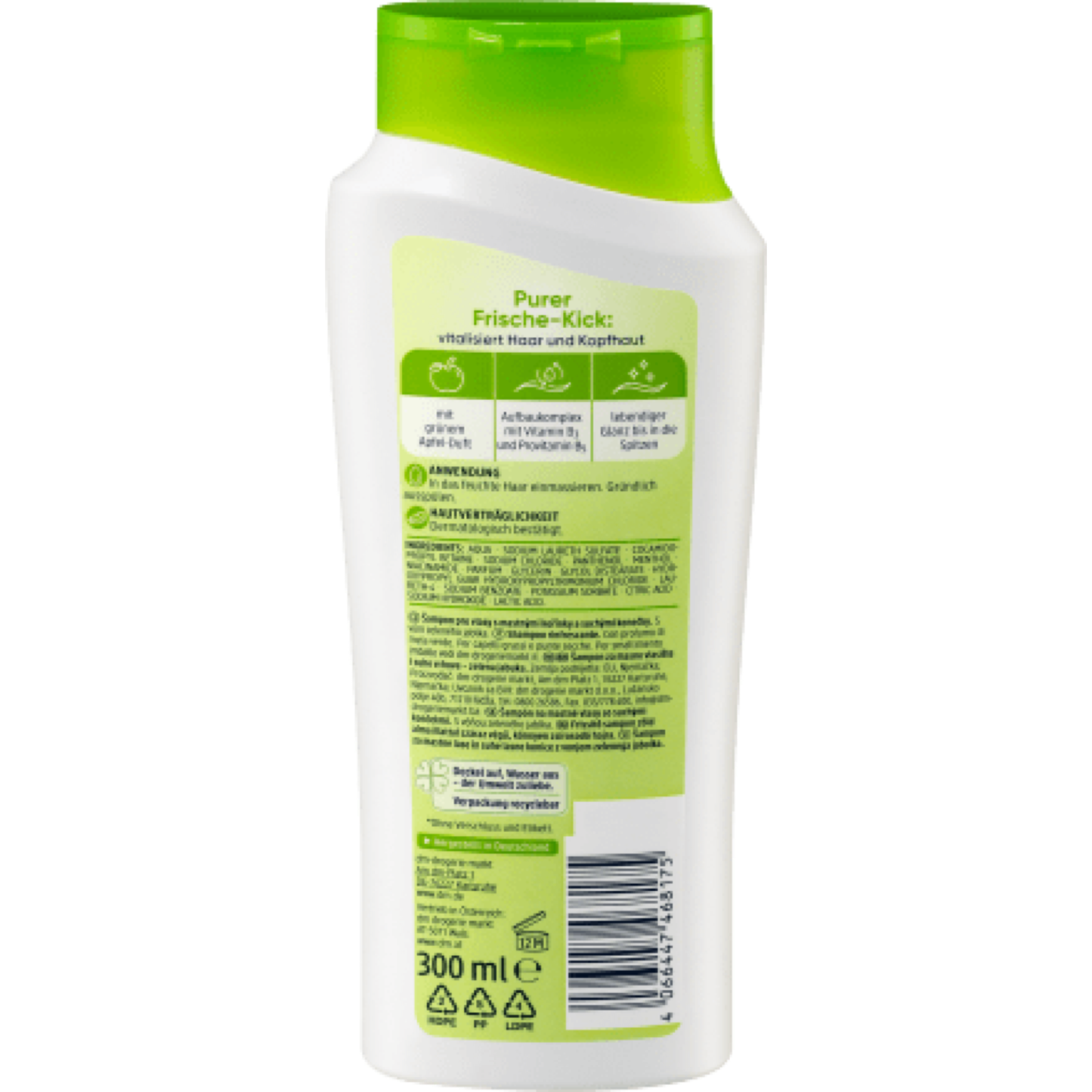 Balea Shampoo pure freshness, 300 ml