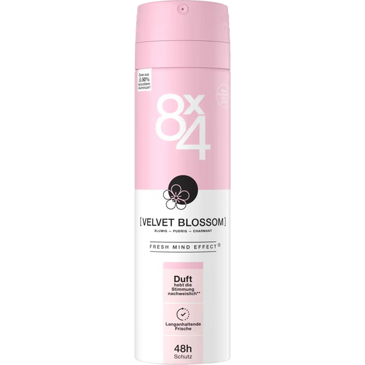 8x4 Deodorant spray No. 3 Velvet Blossom 150 ml