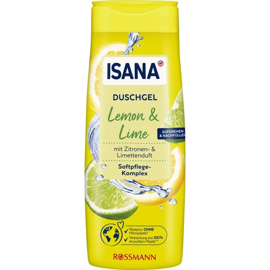 ISANA shower gel Lemon & Lime 300 ml