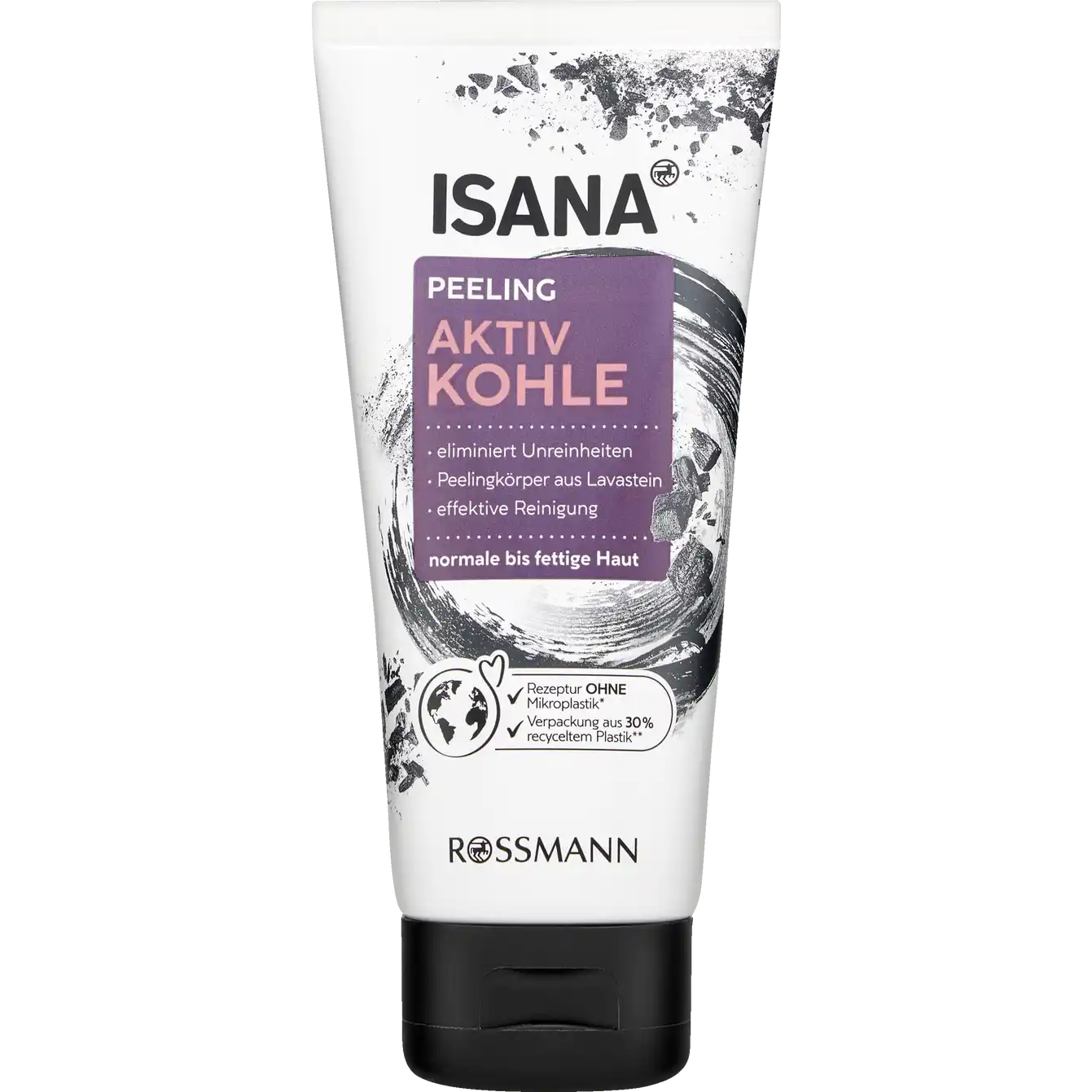 Isana Peeling activated carbon 100 ml