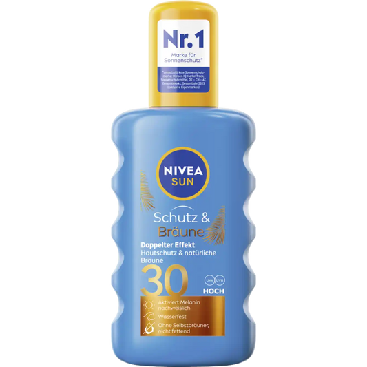 NIVEA SUN Protection & Tan Sun Spray SPF 30 ,200 ml