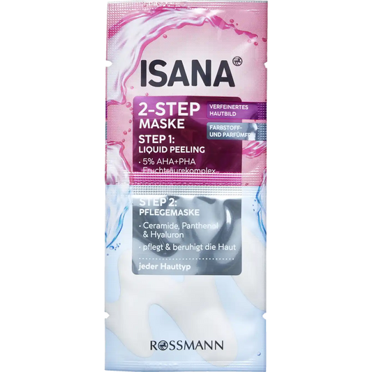 ISANA 2-Step Mask Liquid Peeling