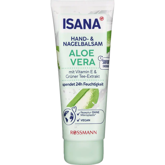 ISANA Hand & nail balm aloe vera 100 ml