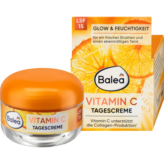 Balea Face Cream Vitamin C SPF 15, 50 ml