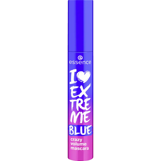 essence I LOVE EXTREME BLUE crazy volume mascara