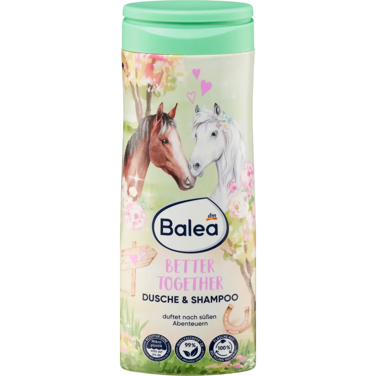 Balea Children's Shower & Shampoo 2in1 Better Together, 300 ml