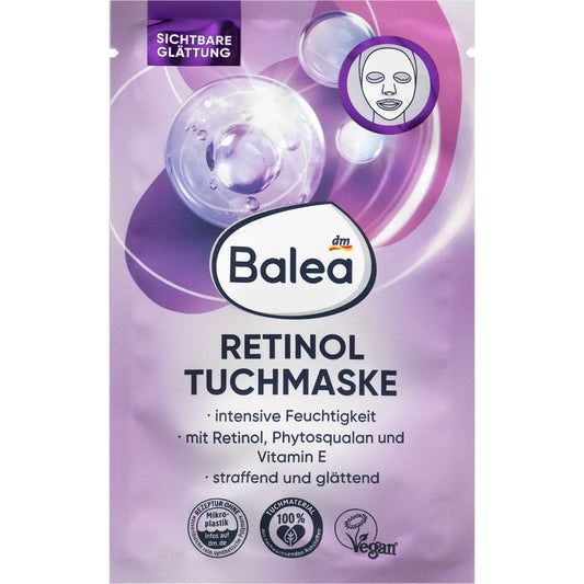 Balea Retinol Sheet Mask, 1 pc