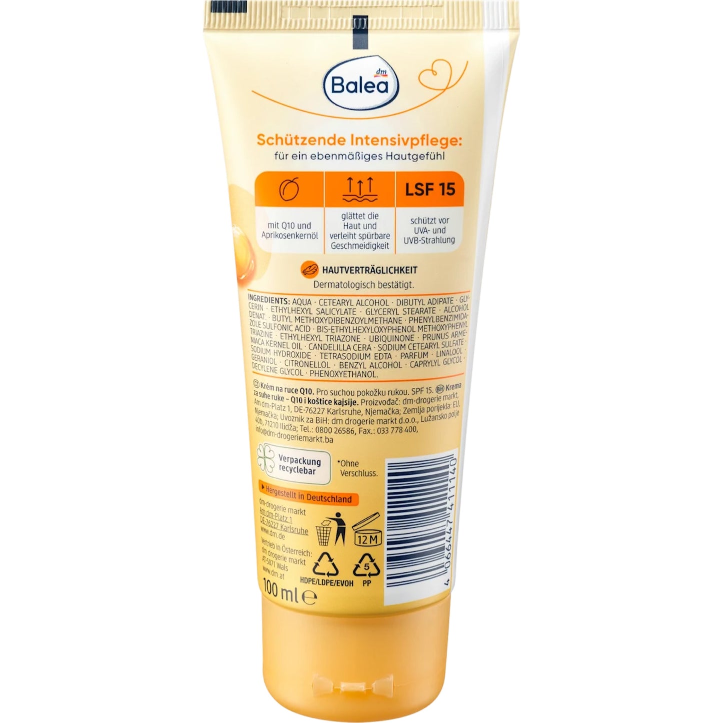 Balea hand cream Q10 150 ml