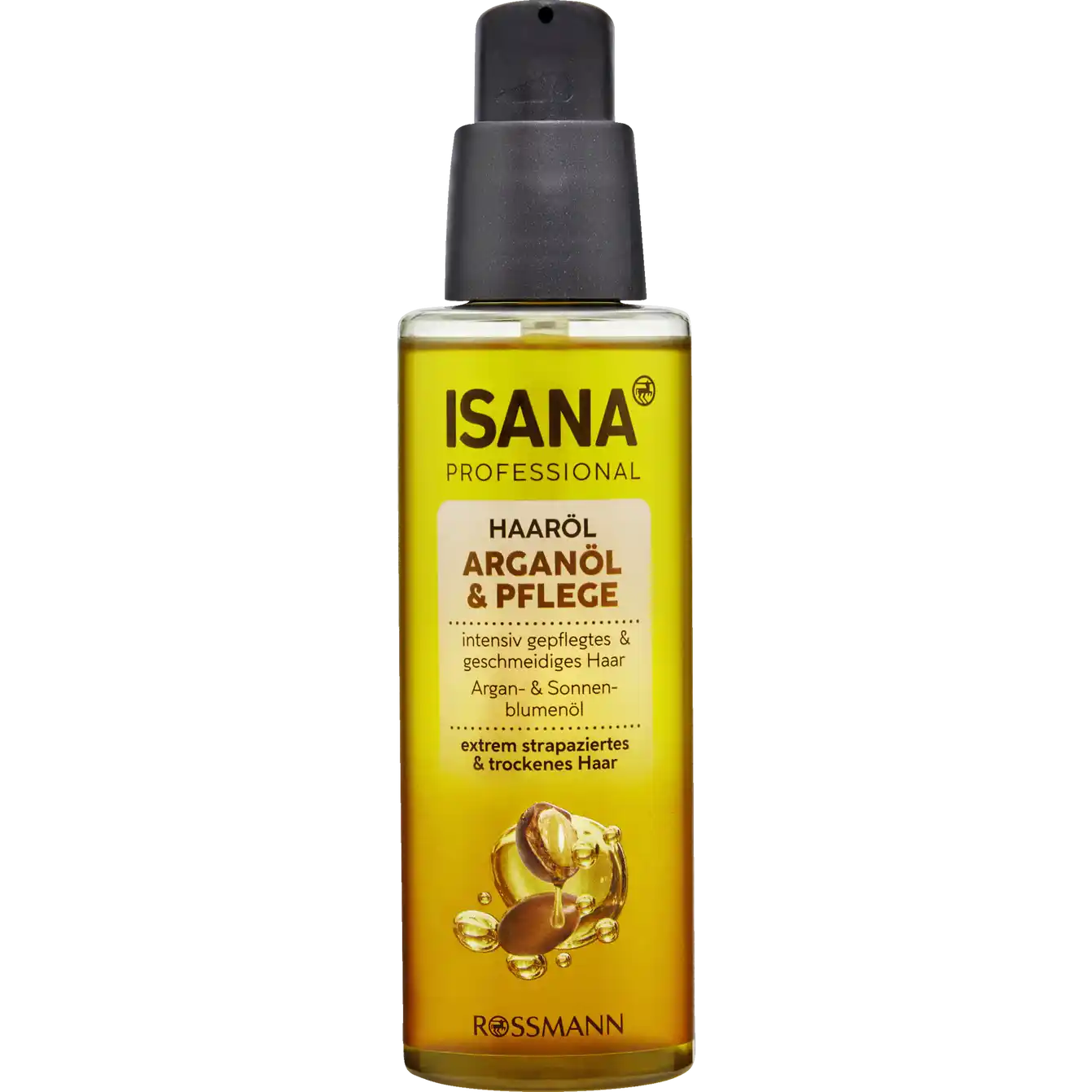 ISANA PROFESSIONAL Hair oil argan oil & care 100 ml