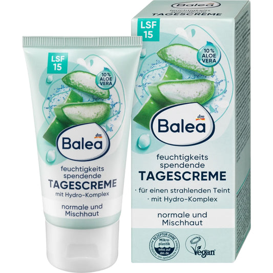 Balea Moisturizing cream SPF 15, 50 ml
