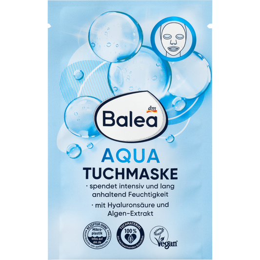 Balea Aqua sheet mask, 1 piece
