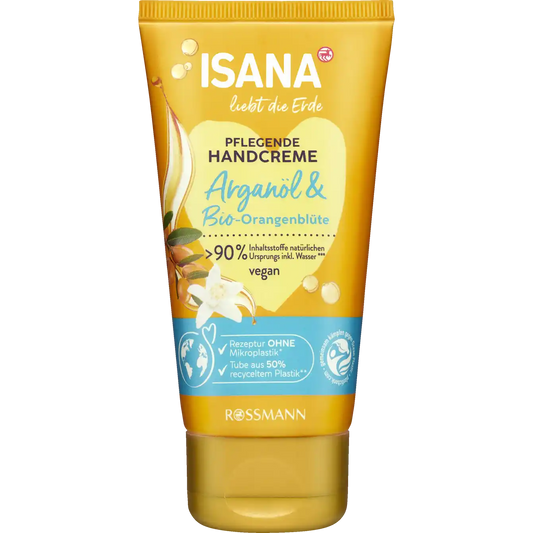 ISANA loves the earth hand cream argan oil 75 ml
