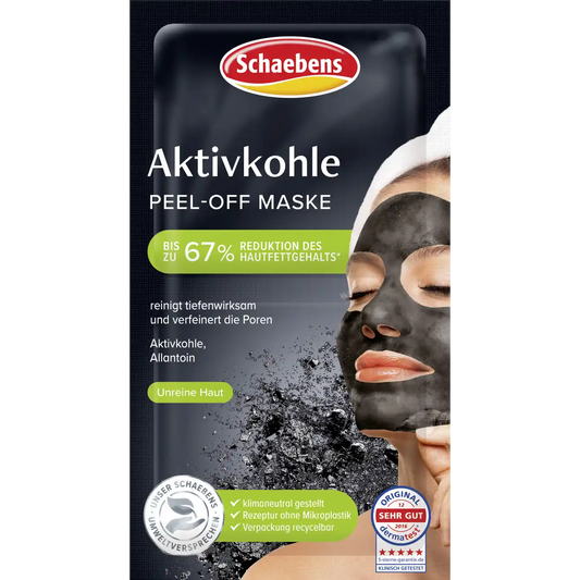 Schaebens Activated Charcoal PEEL-OFF MASK 16ml
