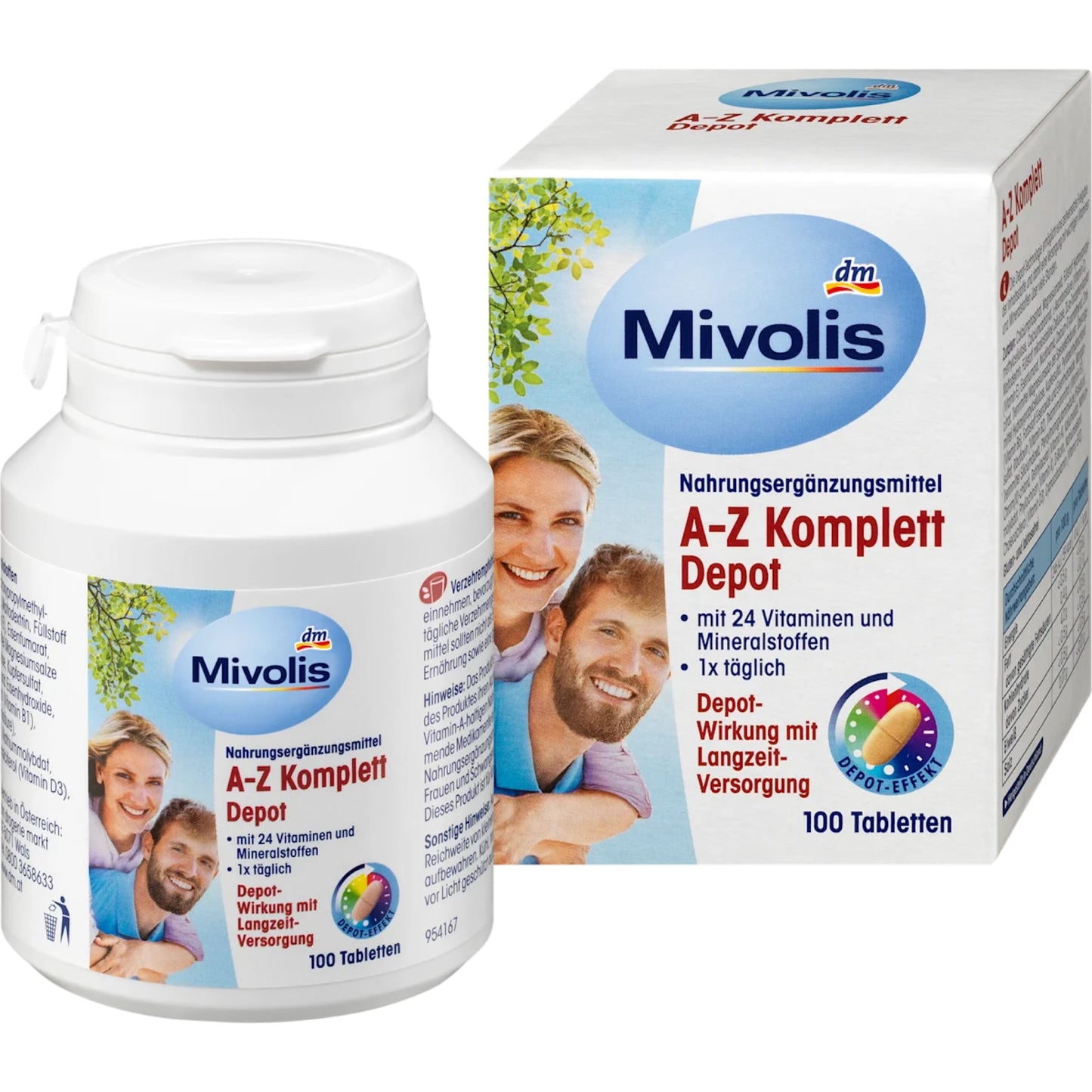 Mivolis A-Z Complete Depot, tablets, 100 pcs., 144 g