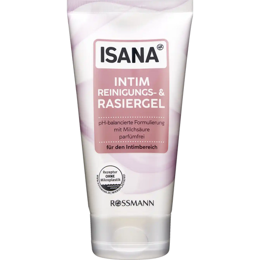 Isana Intimate Cleansing & Shaving Gel 150 ml