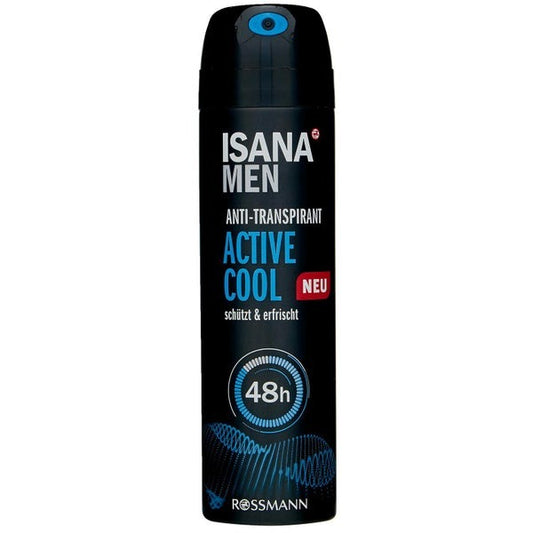 ISANA MEN Anti-perspirant deodorant Active Cool 150 ml