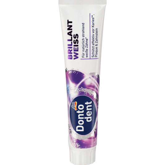 Dontodent Toothpaste brilliant white, 125 ml