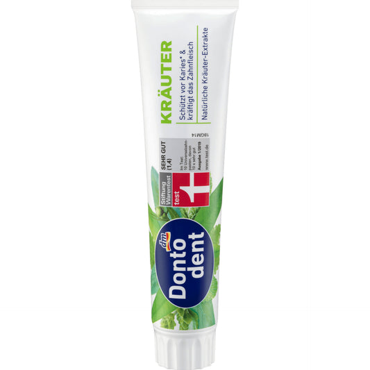 Dontodent Toothpaste herbs, 125 ml