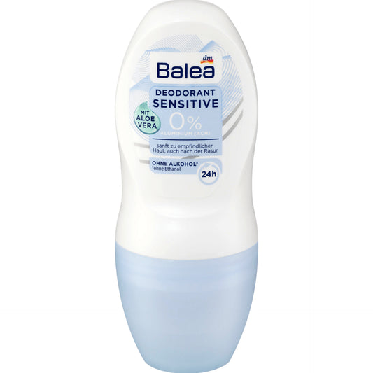 Balea Deodorant Roll On Sensitive, 50 ml