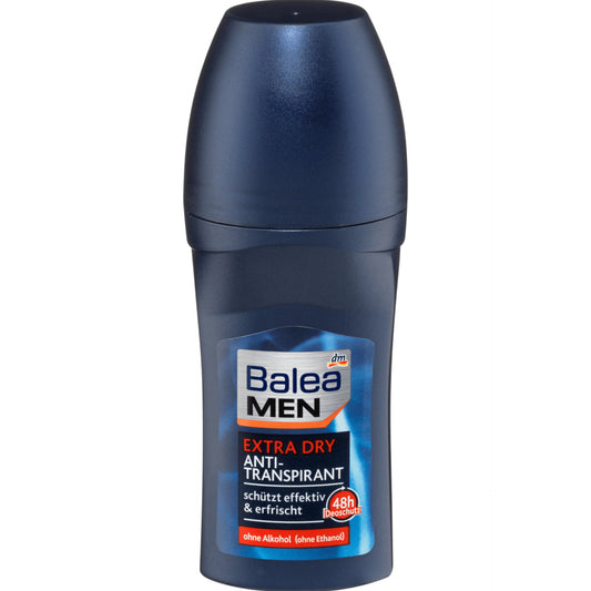 Balea men Deodorant roll-on antiperspirant extra dry, 50 ml