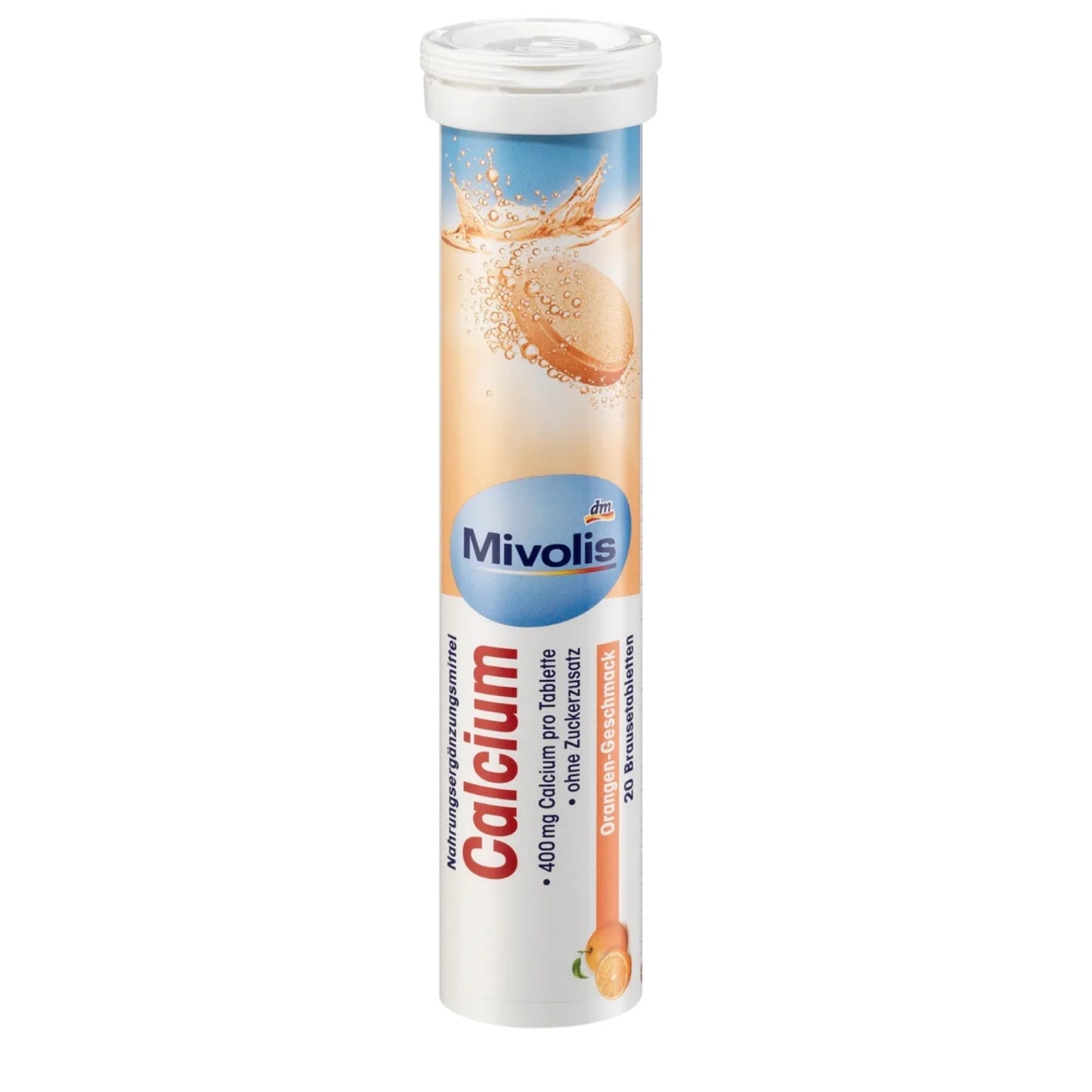 Mivolis Calcium effervescent tablets 20 pieces, 82 g