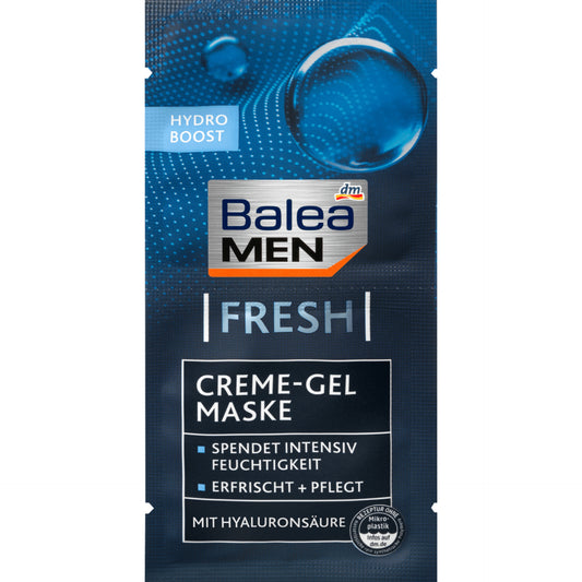 Balea MEN Fresh cream gel mask,16 ml