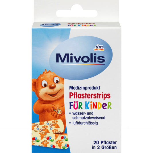 Mivolis
Plaster strips for children,20 pcs