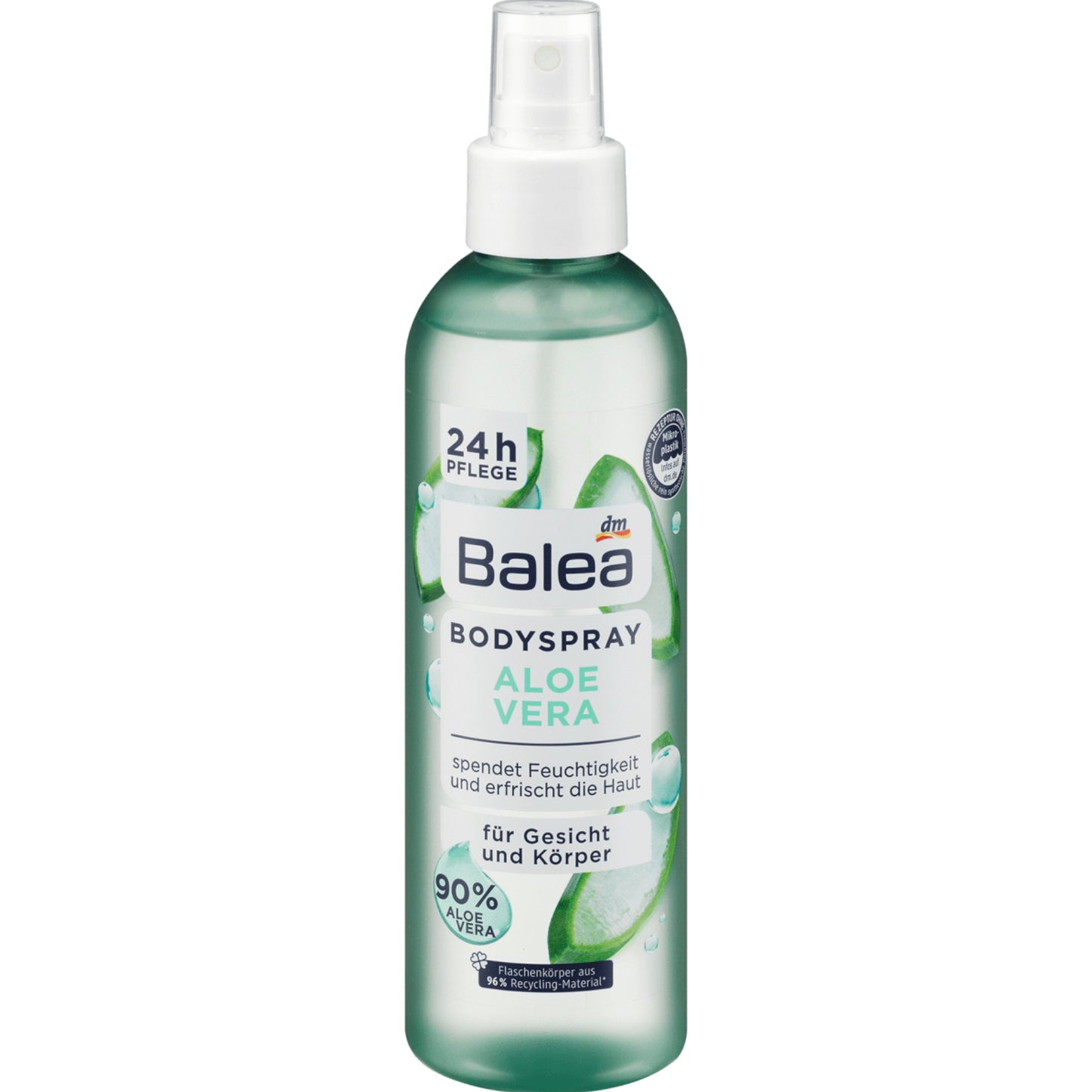 Balea Body spray 90% aloe vera, 200 ml