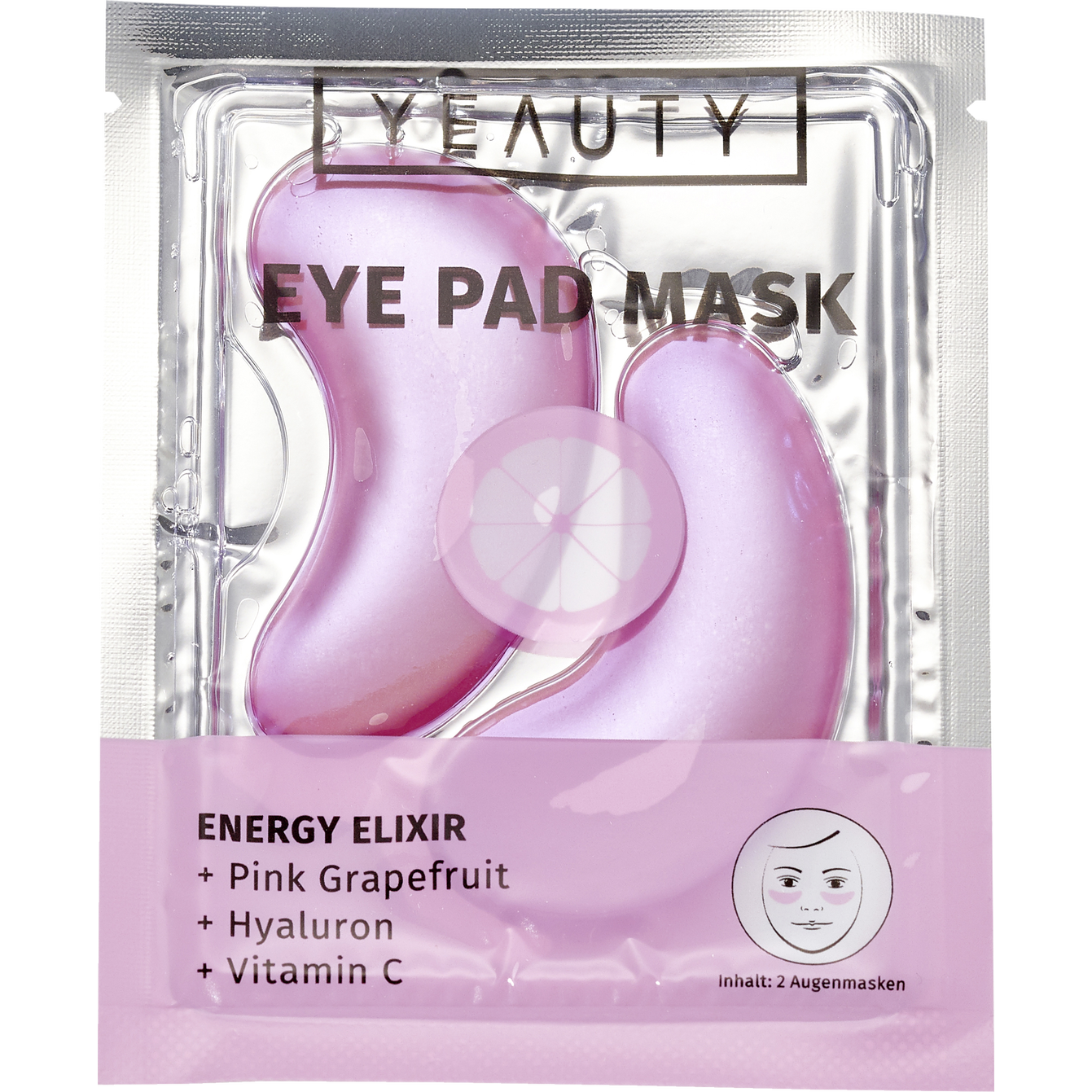 YEAUTY Eye Pad Mask Energy Elixir
2 pieces