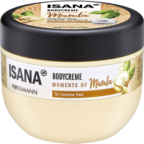 ISANA Body cream Moments of Marula 300 ml GlowNShine LB